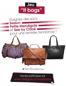 Page publicitaire Madame Figaro – MonShowroom