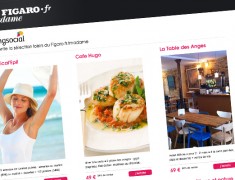 Page LivingSocial sélection de Madame Figaro